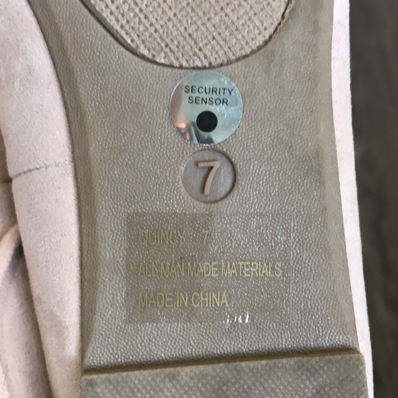 Charlotte Russe blush pink lace up ballet flats sz 7 (fits like a size 6) - Picture 7 of 9